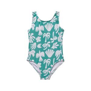 Seaesta Surf Girls  X Ty Williams Cloud Swimsuit, Blue